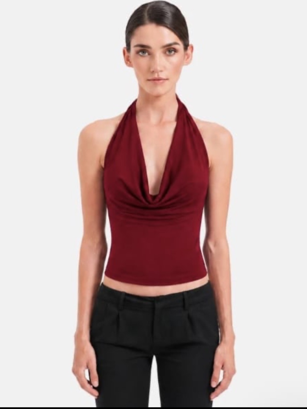 OW Collection Merle Draped Top